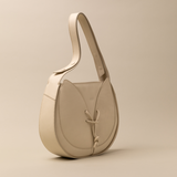 Garra Warm White bolso Tote en piel de ternera