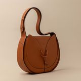 Garra Light Caramel Leather Tote Bag
