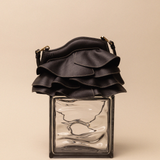 Vuelo Black Soft Clutch en piel de ternera