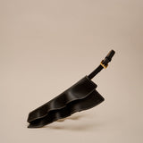 Vuelo Black cinturón corsé en piel de ternera