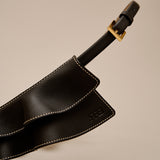 Vuelo Black cinturón corsé en piel de ternera