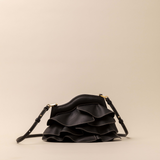 Vuelo Black Soft Clutch en piel de ternera