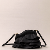 Vuelo Deep Black Soft Clutch en piel de ternera - Limited Edition 14 days delivery
